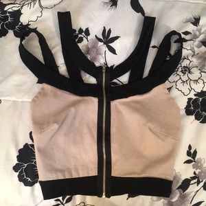 Charlotte Russe Half Top